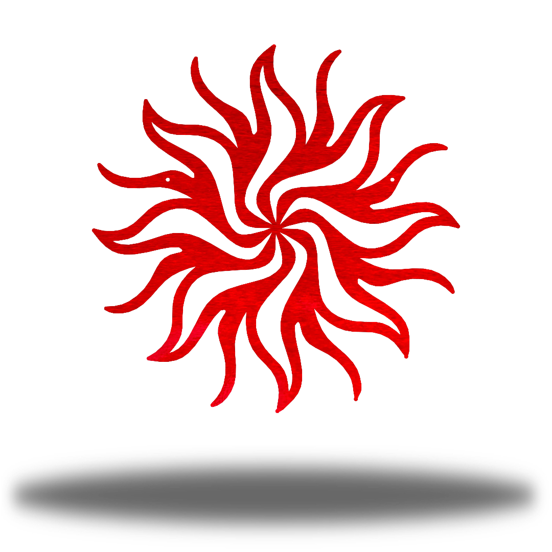 Riverside Designs-Tribal Sun (CLEARANCE)-Metal Wall Art Décor